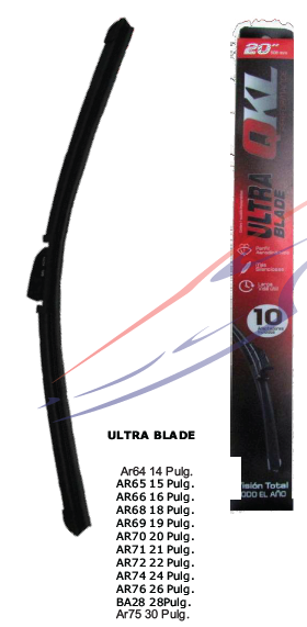 ESCOBILLA QKL CURVA ULTRA BLADE 15" 1 PZA - ACCESORIOS - QKL