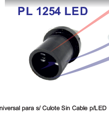 Portalmpara Universal para s/ culote sin cable p/LED PORTALAMPARAS