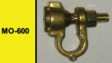 TERMINAL UNIVERSAL DIESEL COMUN BRONCE PULIDO (-) - ELECTRICIDAD - DMACO