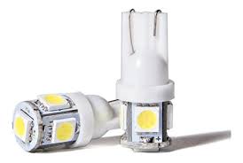 LED 5 PUNTAS T10 2821 BLANCO 12V