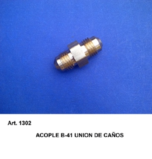 ACOPLE DE BRONCE  B-41 (UNION DE CAOS)