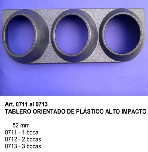 GABINETE TABLERO PLASTICO ORIENTADO DE 1 BOCA