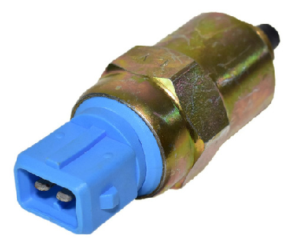 SOLENOIDE DE PARE TIPO CAV 12 V CONEX AZUL - ELECTRICIDAD - GAREF