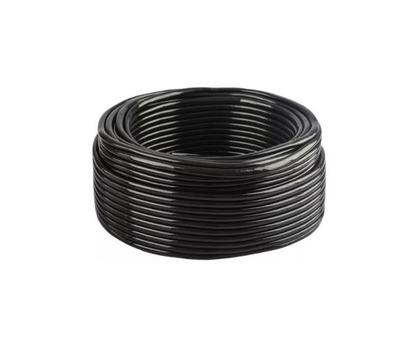 MANGUERA NEGRA DE NAFTA 4 mm ROLLO x 80 MTS.el metro