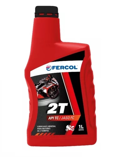 ACEITE MOTO, 2 TIEMPOS X 1 LITRO - FERCOL