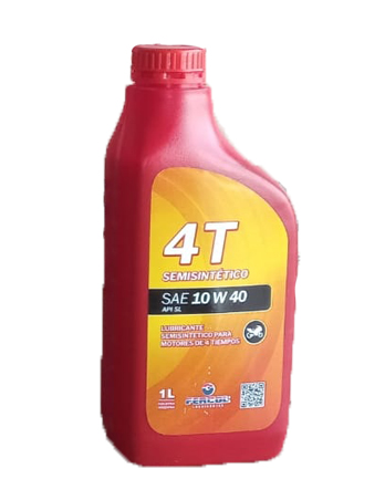 ACEITE MOTO, 4 TIEMPOS, SEMISINTETICO X 1LITRO - FERCOL