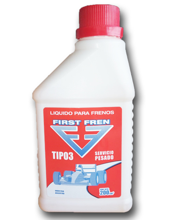 LIQUIDO DE FRENO FIRST FREN BOTELLA X 200CC