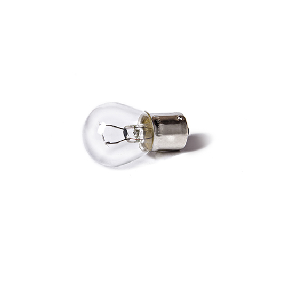 LAMPARAS 1 POLO PATAS IGUALES  P15W 12V 15W BA15S BLANCA BULBO MEDIANO (codigo anterior: 12403KO) - LAMPARAS/ - KOBO