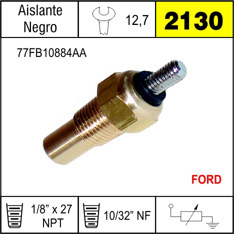 2130 BULBO DE TEMPERATURA FORD FALCON,TAUNUS,H/84