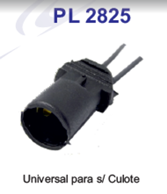 Portalmpara Universal para s/ culote PORTALAMPARAS