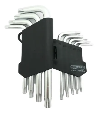 JUEGO DE LLAVES TORX TIPO LLAVERO X 8