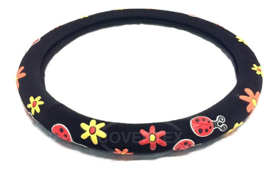 CUBRE VOLANTE C/FLORES PANA BORDADA 38CM, LADY COVER - ACCESORIOS - IAEL