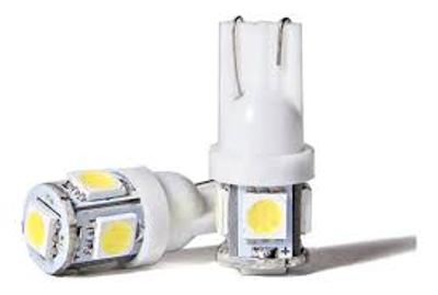 LED 5 PUNTAS T10 2821  BLANCO 24V