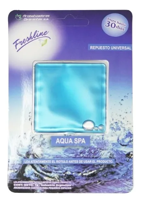 CUADRADO GEL FRESHLINE AQUA x 7 g .PARA COLGAR . - COSMETICA - FRESHLINE