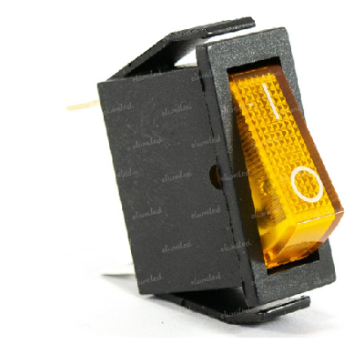 LLAVE RECTANGULAR 1 PUNTO, P/FAROS AUXILIARES C/LOGO Y LED TESTIGO AMB - ACCESORIOS - IAEL