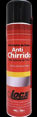 LOCX ANTICHIRRIDO DE FRENOS X 400GR.