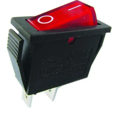 LLAVE DE UN PUNTO RECTANGULAR, CON LUZ ROJA - IAEL