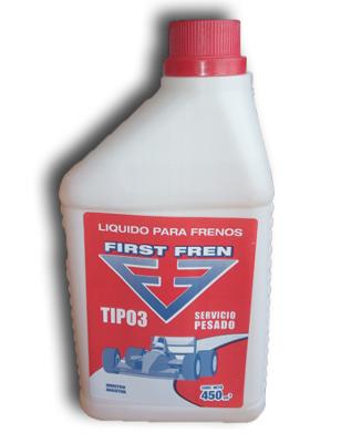 LIQUIDO DE FRENO FIRST FREN BOTELLA X 450CC