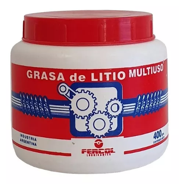 GRASA DE LITIO MULTIUSO, X 400 GRS. - FERCOL