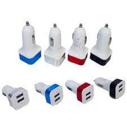 CARGADOR DOBLE USB 12V / 24V output 5V 3100ma - ACCESORIOS CELULAR - KUBE