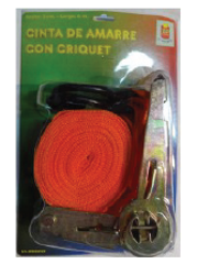 CINTA AMARRE 2"X6M C/CRIQUET