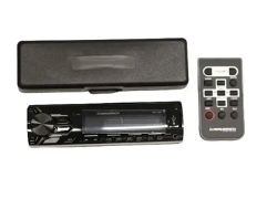 STEREO MAVERICK  BLUETOOTH 1DIN , AUX, MP3, AM / FM, frente desmontable, estuche Control Remoto, tarjeta SD,