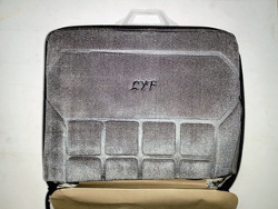 FUNDA CUBRE ASIENTO COMPLETA, EXCLUSIVE PANA C/GOLPE GRIS P/ AUTO