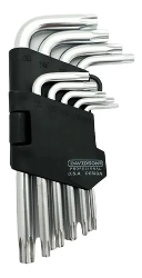 JUEGO DE LLAVES TORX TIPO LLAVERO X 8