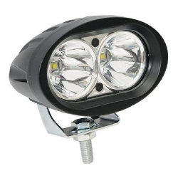 OVALADO 20 WATTS (2 LED * 10 WATTS) COLOR BLANCO 12V / 24V - haz de luz spot - - FAROS - OREGON