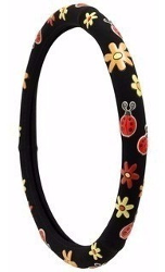 CUBRE VOLANTE C/FLORES PANA BORDADA 38CM, LADY COVER - ACCESORIOS - IAEL