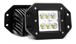 RECTANGULAR 12 WATTS (4 LED * 3 WATTS) COLOR BLANCO 12V / 24V - haz de luz spot - - FAROS - OREGON